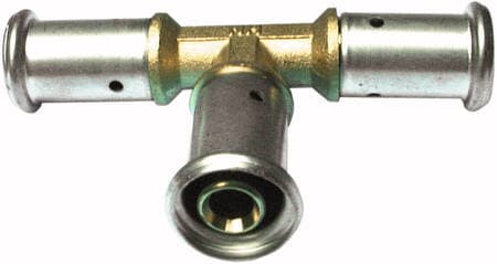 HENCO - CAPPELLOTTO CPL9P161616 TEE IN OTTONE 16X16X16
