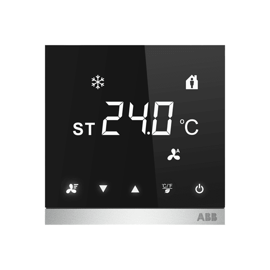 ABB SPA ABB2TAZ741010R2001 CAR/U4.2.1.1-71 TERM.CALDION,NERO,0-10V