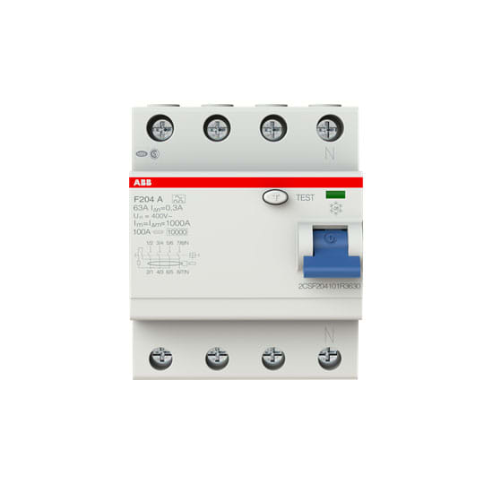 ABB SPA ABBF427839 F204 A 63A 300MA INTERR.DIFFERENZ. PURO