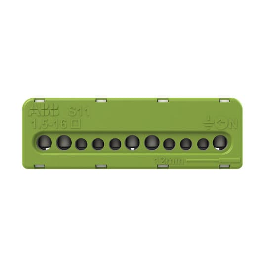 ABB SPA ABB1SPE007715F0742 MORSETTO VITE VERDE 6X10+5X16MMQ
