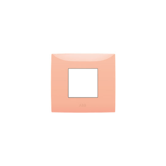 ABB SPA - ABB2CSK0212CH PLACCA 2 MODULI, ARANCIONE PASTELLO