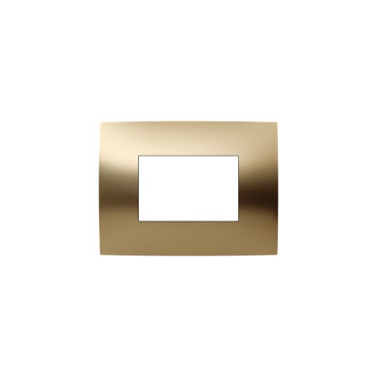 ABB SPA ABB2CSK0354CH PLACCA 3 MOD. ORO SATINATO