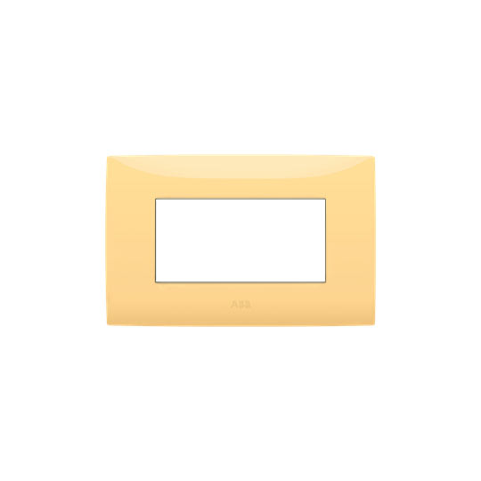 ABB SPA - ABB2CSK0411CH PLACCA 4 MODULI, GIALLO PASTELLO