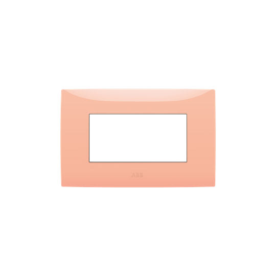 ABB SPA - ABB2CSK0412CH PLACCA 4 MODULI, ARANCIONE PASTELLO