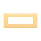 ABB SPA - ABB2CSK0711CH PLACCA 7 MODULI, GIALLO PASTELLO