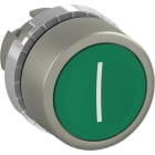 ABB SPA - ABBP9MPNVG PULSANTE, SATIN, FILO, VERDE