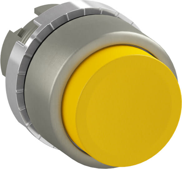 ABB SPA - ABBP9MPNGS PULSANTE, SATIN, SPORG., GIALLO