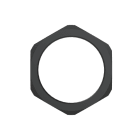 ABB SPA - ABBBMN-M63 Ghiera in nylon M63 PA6 BK