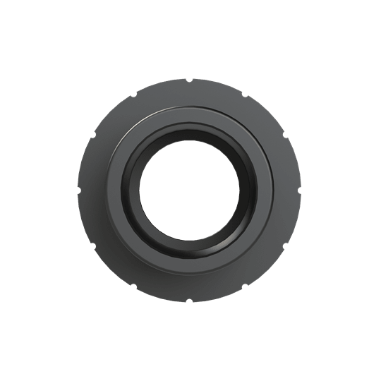 ABB SPA - ABBBVIVG-U569 Racc.MIL DN29 UN 2-1/4-16 PA6 BK IP68