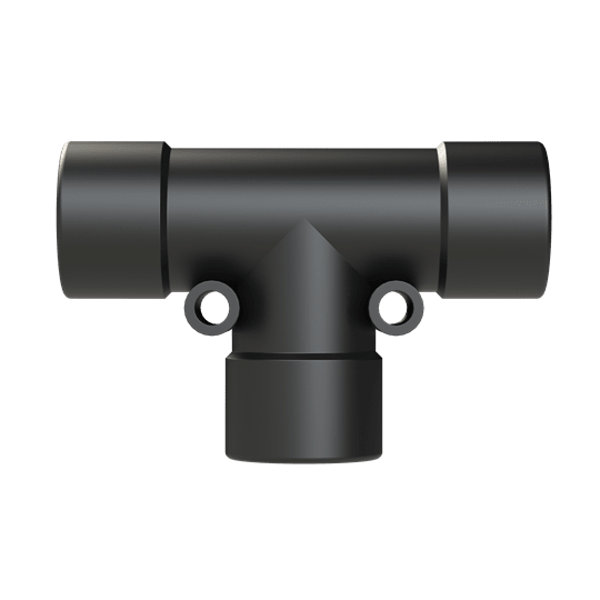 ABB SPA - ABBBVTR-121212 Racc. a T DN12+DN12+DN12 PA6 BK IP68