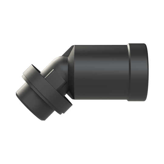 ABB SPA ABBNKAH-M253-11 RACC.45G DN23 M25 PA6+OTT.NICH. BK IP69
