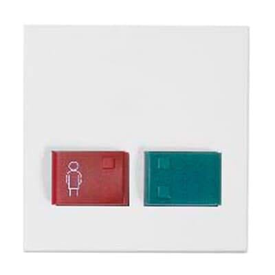 ABB SPA ABB2CSH240905R2014 88882A3N PLACCA PULS ROSSO/VERDE ANTIB.