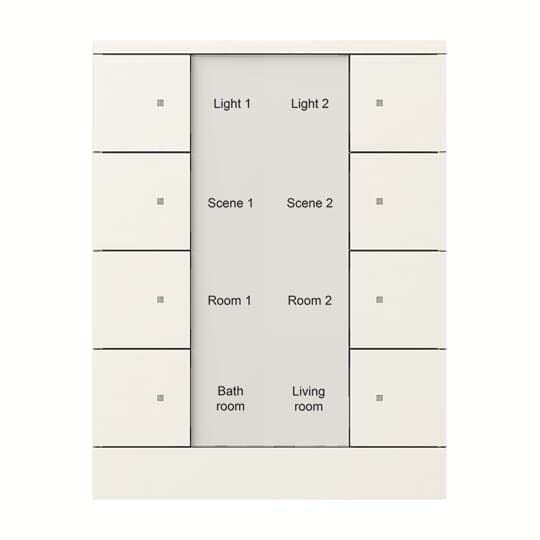 ABB SPA ABB2CKA006330A0072 SB/U8.0.1-884 PLACCA 8P+SENS.TEMP. BI OP