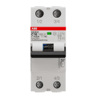 ABB SPA - ABBDS2CC16AC30 DS202C INT.DIFF.MAGN. 6KA 2P AC C16 30MA