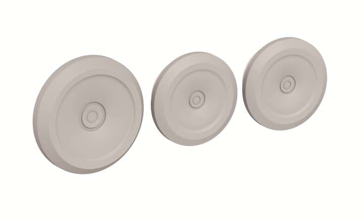 ABB SPA ABB6AGC085387 RICAMBIO PASSACAVI (2 DA 25MM 1 DA 32MM)