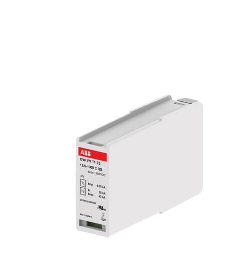 ABB SPA - ABBOVRPV12121000C OVR PV T1-T2 12.5-1000 C QS