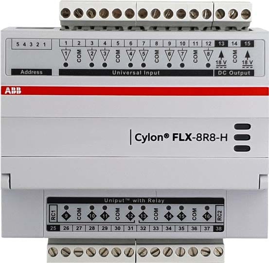 ABB SPA ABB2CQG200707R1021 FLX-8R8-H MODULO ESPANSIONE 8IN+8UNIPUT