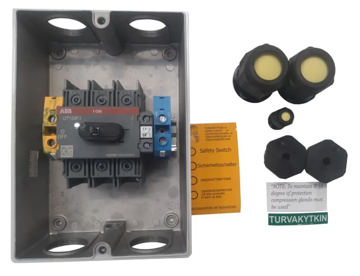 ABB SPA ABBOTA100S3BX OTA100S3BX SEZIONATORE IN CASSETTA ATEX