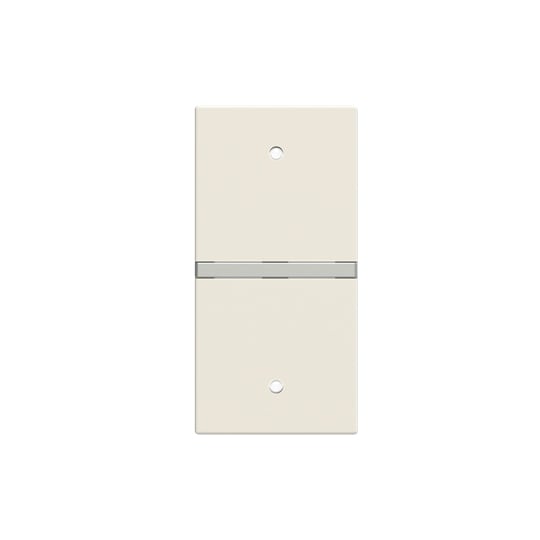 ABB SPA - ABBZ1801BL N2121 BL COVER SENZA SIMBOLO 1M, BIANCO