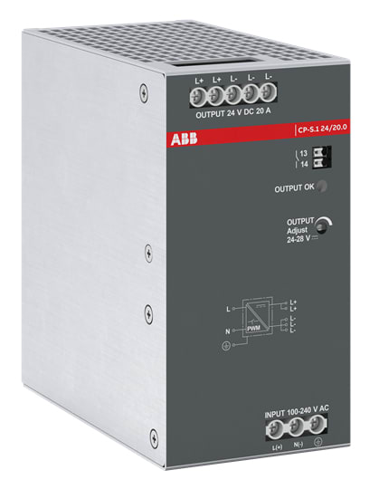 ABB SPA - ABB1SVR320761R1000 CP-S.1 24/20.0 POWER SUPPLY