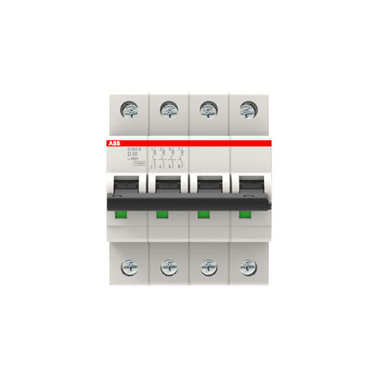 ABB SPA ABBS602013 S204M D50 INTERRUTTORE AUTOMATICO 10KA 4
