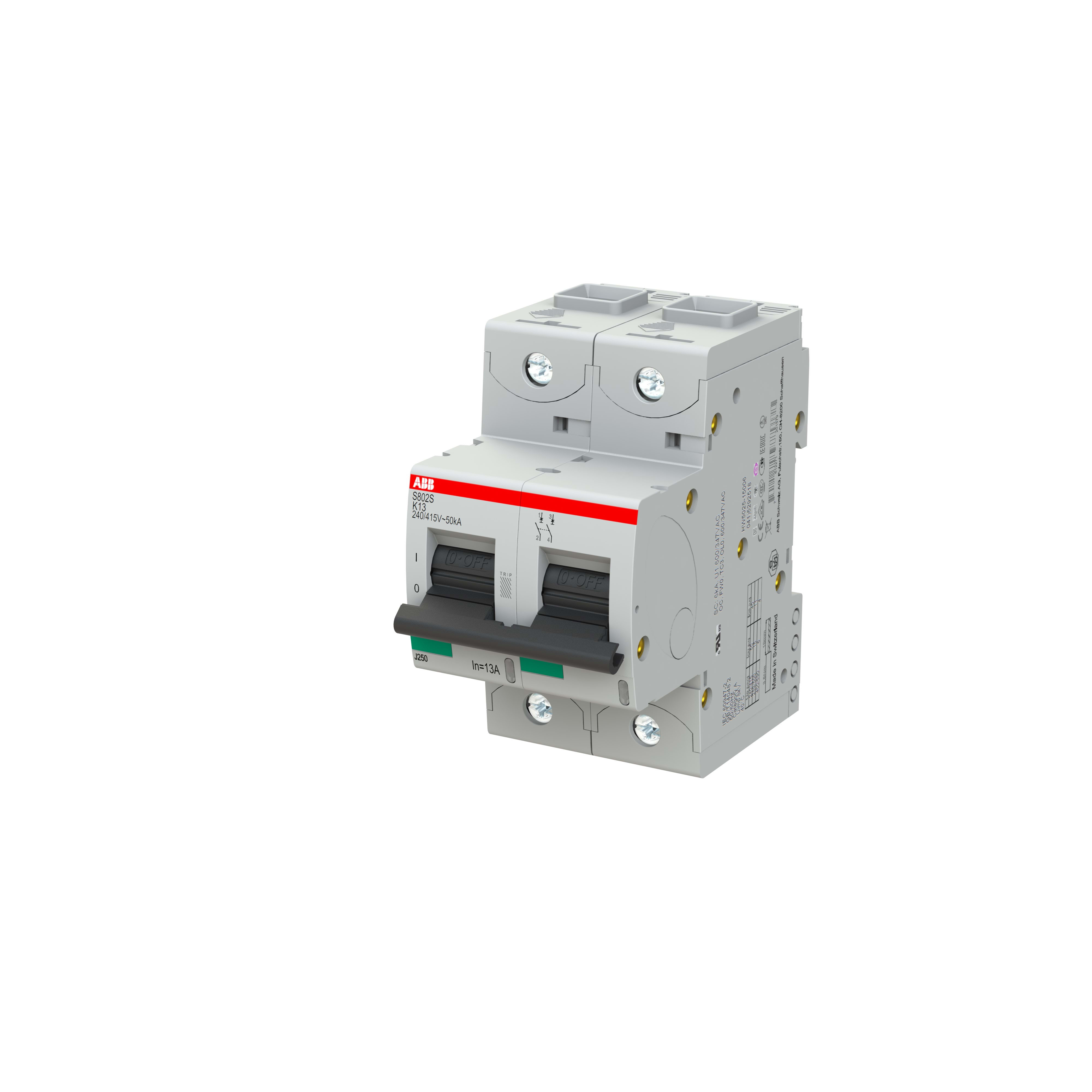 ABB SPA ABBS120157 S802S-K13 INTERRUTTORE AUTOMATICO 50KA 2