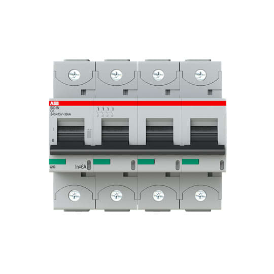 ABB SPA ABBS140849 S804N-C6 INTERRUTTORE AUTOMATICO 36KA 4P