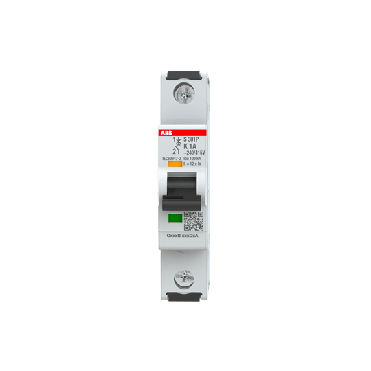 ABB SPA ABBS301PK1 S301P K 1 INTERRUTTORE AUTOMATICO 25KA 1