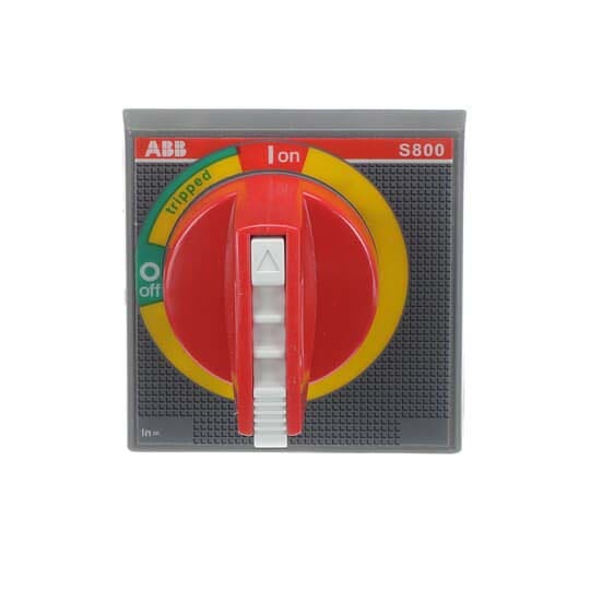 ABB SPA ABB1SDA060151R0001 S800-RHE-EM ROTARY HANDLE RED