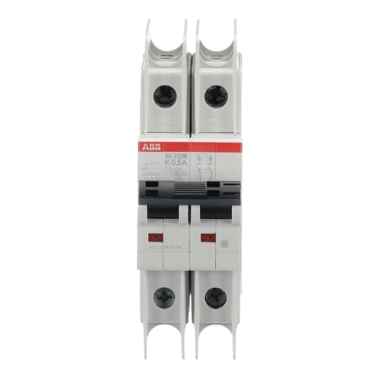 ABB SPA ABBSU202MK05 SU202M-K0,5 INT.AUTOMAT. UL489 10KA 2P
