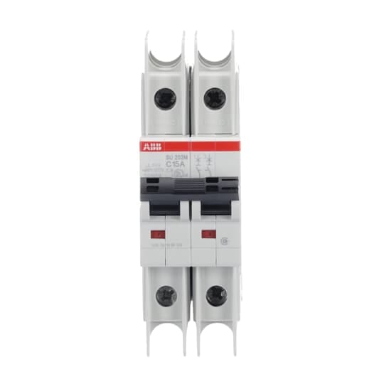 ABB SPA ABBSU202MC15 SU202M-C15 INT.AUTOMATICO UL489 10KA 2P