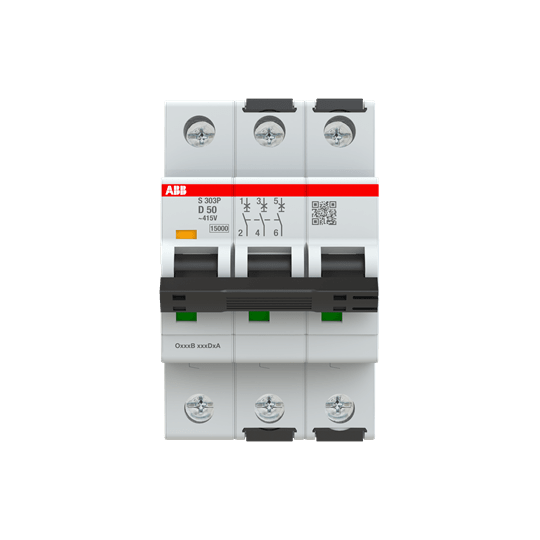 ABB SPA ABBS303PD50 S303P D50 INTERRUTTORE AUTOMATICO 25KA 3