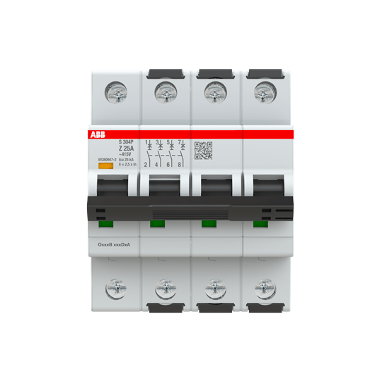 ABB SPA ABBS304PZ25 S304P Z25 INTERRUTTORE AUTOMATICO 25KA 4