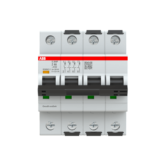 ABB SPA ABBS304PZ4 S304P Z 4 INTERRUTTORE AUTOMATICO 25KA 4