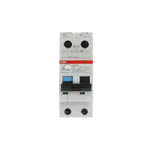 ABB SPA ABBDS201C2A30 DS201 INT.DIFF.MAGN.6KA 1P+N A C2 30MA
