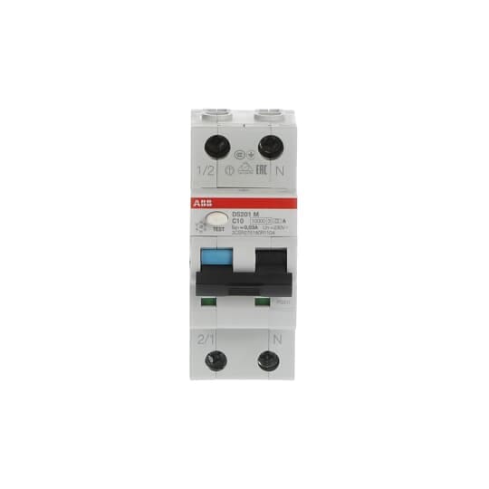ABB SPA ABBDS201MC10A30 DS201 M INT.DIFF.MAGN.10KA 1P+N A C10 30