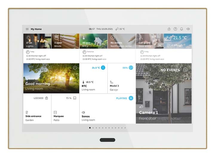 ABB SPA - ABB2TMA310051W0003 ST/U10.3.1-811 SMARTTOUCH10,BIANCO,ORO SAT