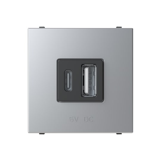 ABB SPA ABBZ1166PL N2285.1 PL USB CARICAT. A+C 18W 230VAC 2