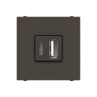 ABB SPA ABBZ1166AN N2285.1 AN USB CARICAT. A+C 18W 230VAC 2