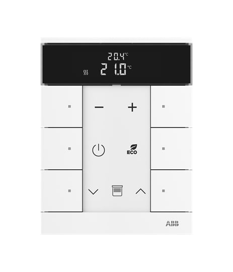ABB SPA ABB2CKA006220A0864 TENTON RTC 6 PULS. BIANCO