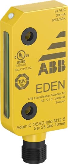ABB SPA ABB2TLA020051R5401 ADAM C OSSD-INFO M12-5 SENSOR
