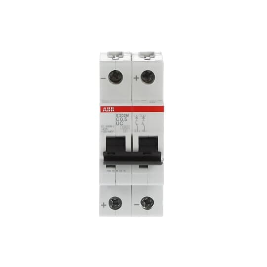 ABB SPA - ABBS202MC05UC S202MUC C 0,5 INTERRUTTORE AUTOM CA-CC