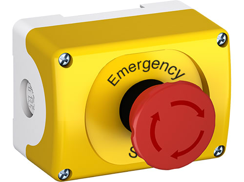 ABB SPA - ABBMEPY11040 Custodie in plastica a 1 foro con pulsanti