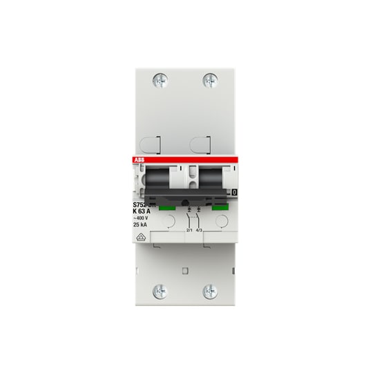 ABB SPA ABBS752DRK63 S752DR-K63 INT.AUT.SEL.2P