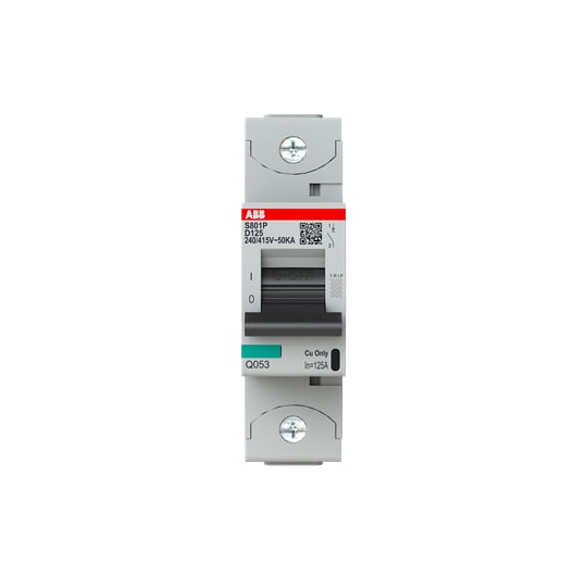 ABB SPA ABBS801PD125 S801P-D125 INT. MAGNETOTERMICO 50KA 1P