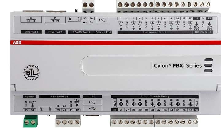 ABB SPA - ABB2CQG201028R1011 FBXi-8R8-X96 CONTR. PRINCIPALE BACNET IP