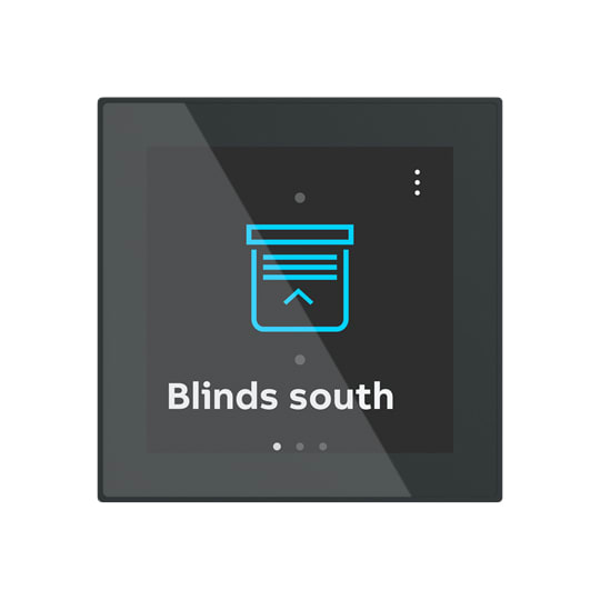 ABB SPA - ABB2TMA310011B0003 RT/U12.86.1-825 ABB ROOMTOUCH 4 NERO