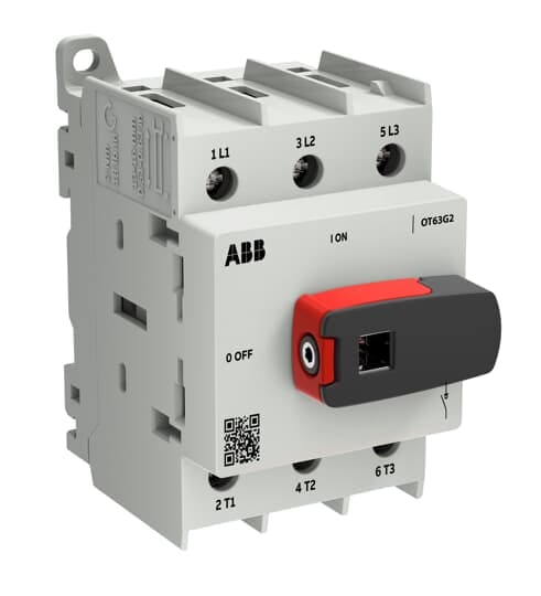 ABB SPA ABBOT63G2-3BS OT63G2-3BS SEZ. FR2 BASE/DIN 3P