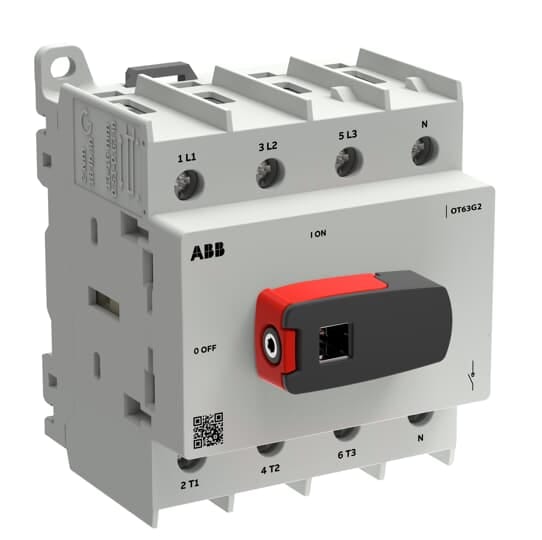 ABB SPA ABBOT63G2-4BSN2 OT63G2-4BSN2 SEZ. FR2 BASE/DIN 4P