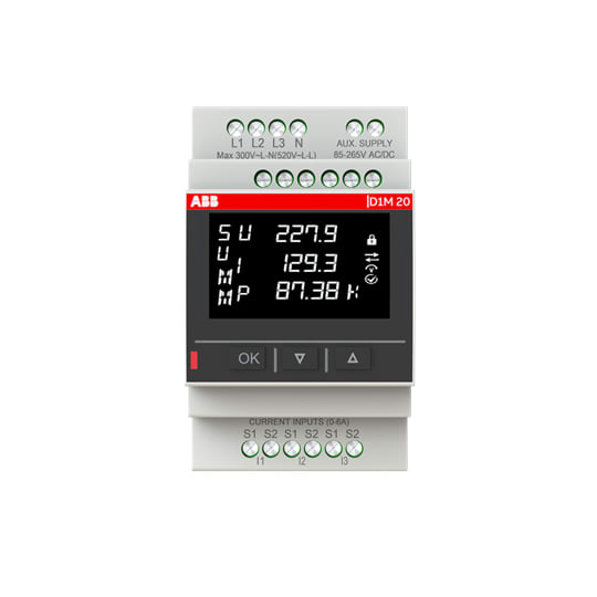 ABB SPA ABBD1M20LAN MULTIMETRO D1M 20 MODBUS TCP